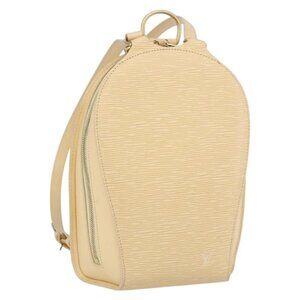 LOUIS VUITTON Epi Mabillon Backpack Vanilla M5223A LV Auth 148764